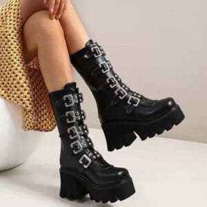 Goth boots
