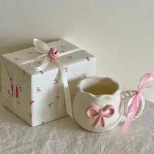 Ceramic bow cup