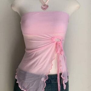 Net chic tube top