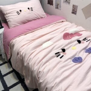 Hello kitty bed sheet
