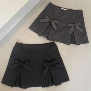Ribbon bow skirt