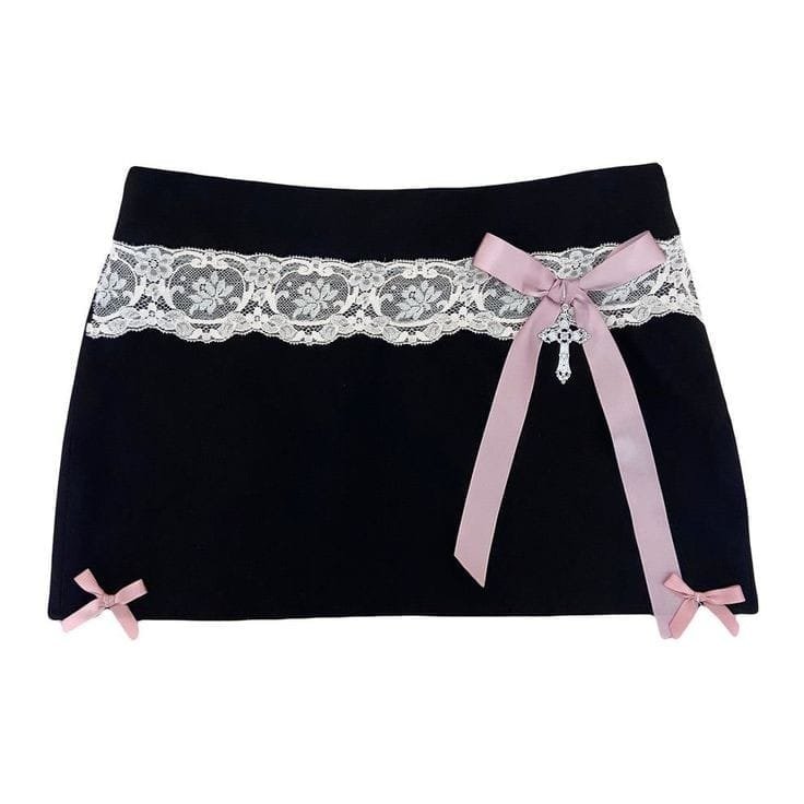 Y2k lace skirt 1 Y2k lace skirt