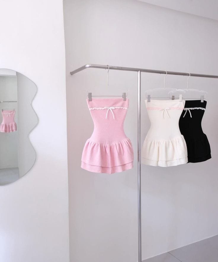 Tube Lace Ruffle Dress 4 Tube Lace Ruffle Dress - Image 4