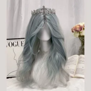 grey wig