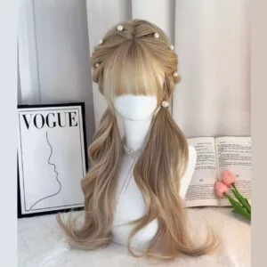 Kawaii Wig(dark-blond )