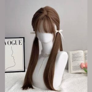Kawaii Wig ( brown and blonde)