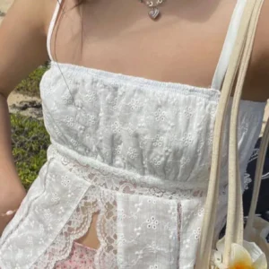 Fairy White Lace Top