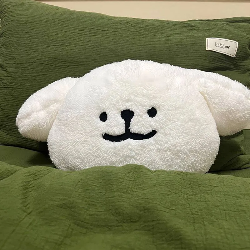 Aesthetic Miffy-Style Bunny Head Plushie Large Kawaii Room Decor Pillow 3 Aesthetic Miffy-Style Bunny Head Plushie Large Kawaii Room Decor Pillow - Image 3