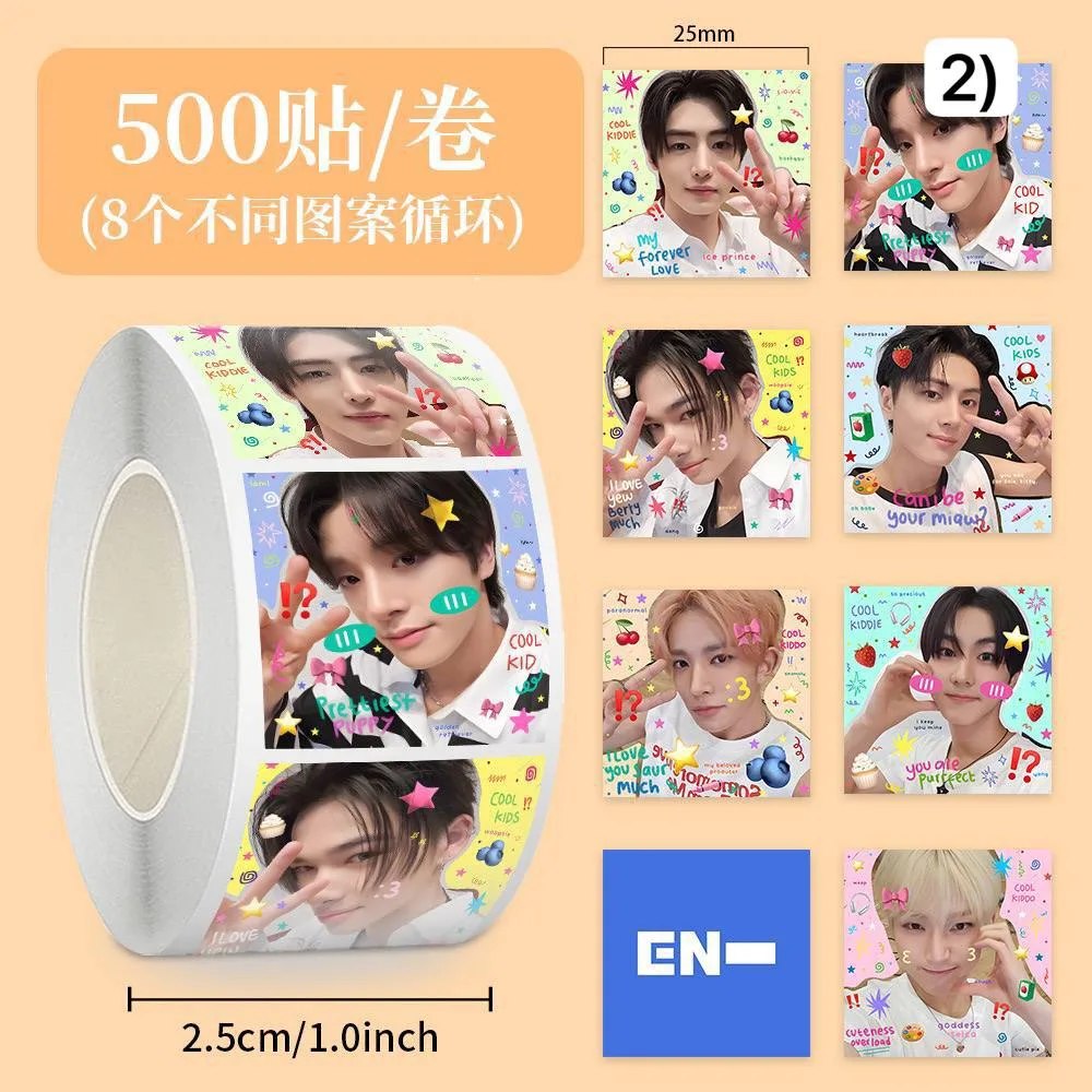 500+ stickers roll(set of 2) - Image 7