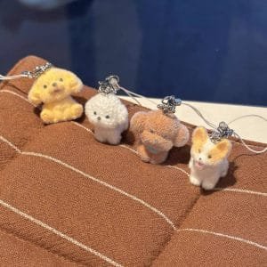 Cute dog charms