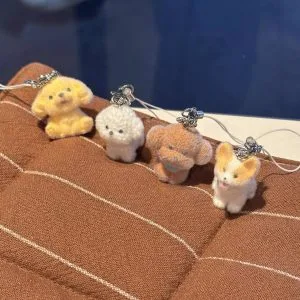 Cute dog charms