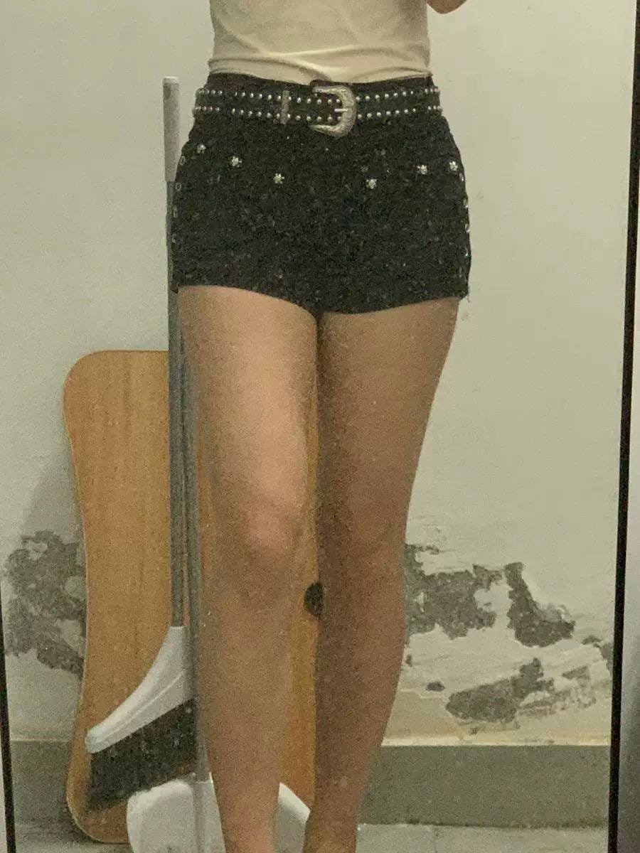 Black Star denim Shorts 3 Black Star denim Shorts - Image 3