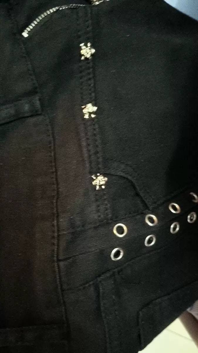 Black Star denim Shorts 4 Black Star denim Shorts - Image 4