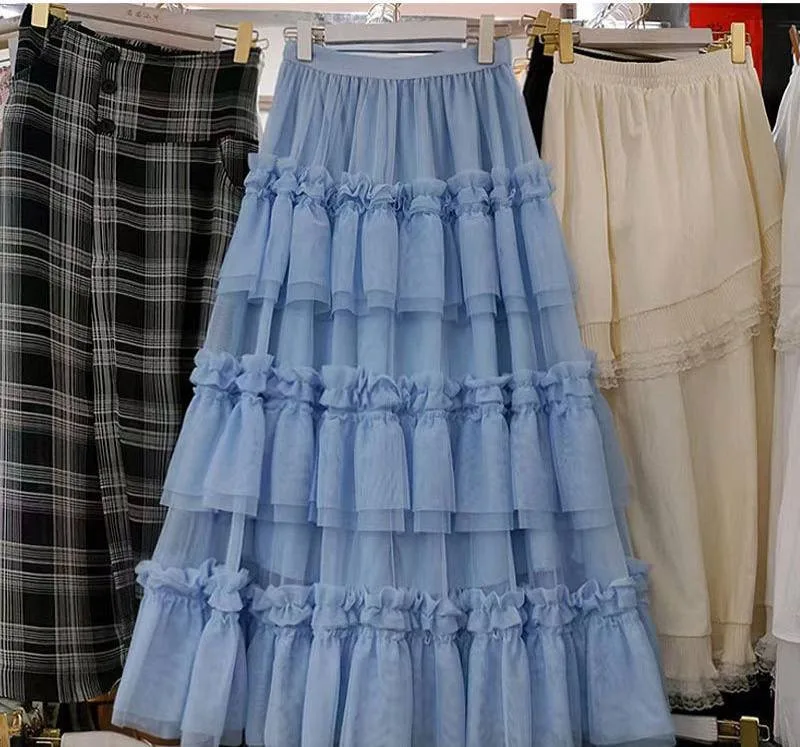 Blue fairy skirt
