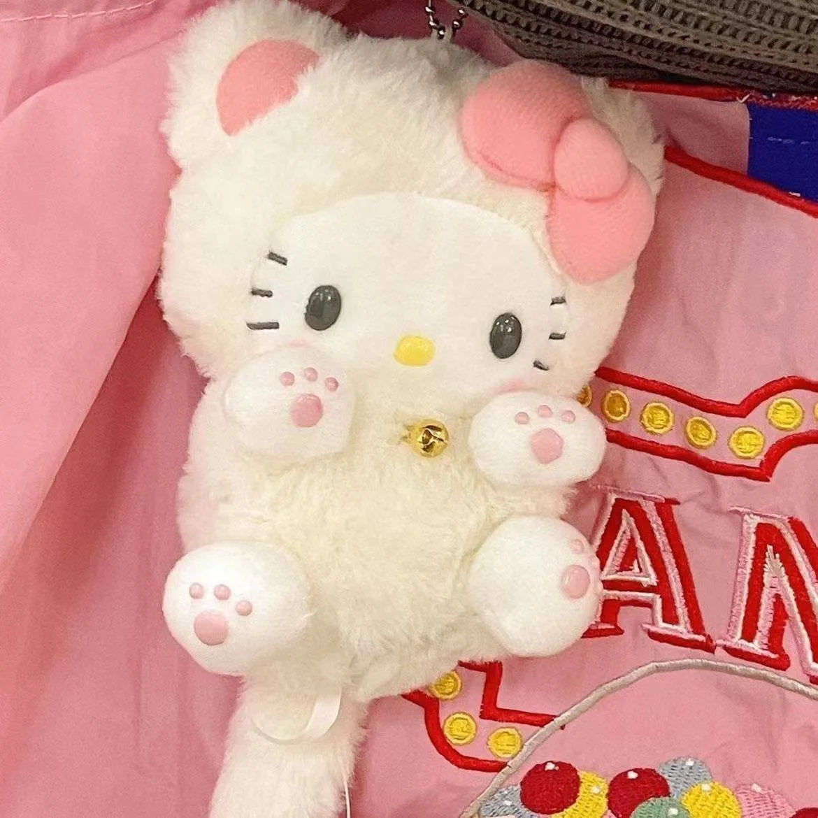 Cat Hello kitty Plush keycharm 4 Cat Hello kitty Plush keycharm - Image 4