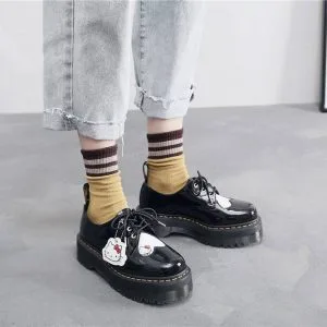 Hello kitty doc martens (dupe)