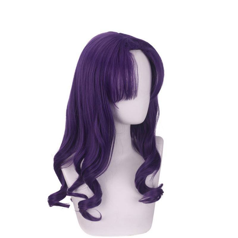 Purple Wavy Hair Wig 4 Purple Wavy Hair Wig - Image 4