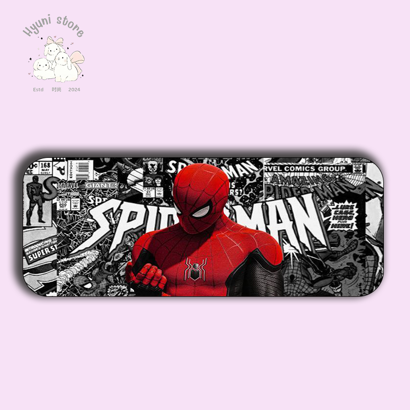 Hyuni Stone 11x23" - Spiderman Comic Book Art | Superhero Gaming Mouse Pad 1 Hyuni Stone 11x23" - Spiderman Comic Book Art | Superhero Gaming Mouse Pad