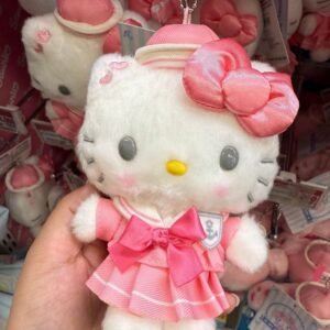Hello kitty highschool keychain