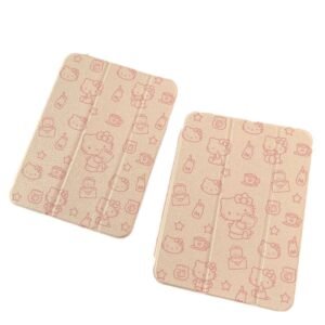 Hello Kitty iPad Case and smart cover pink translucent design compatible with iPad Pro 11 iPad Air 5 and all generations
