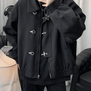 Oversized Technical Clasp Jacket