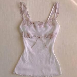 Bow lace Top
