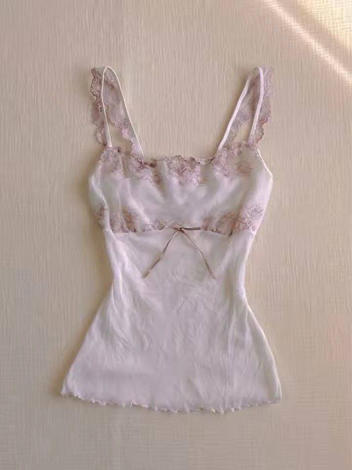 Bow lace Top 1 Bow lace Top