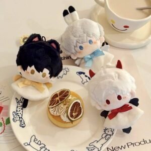 Love and Deepspace 10cm Chibi Plush Zayne Xavier Sylus Animal Mascot Mini Doll