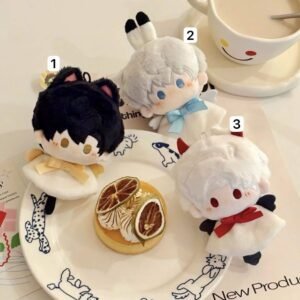 Love and Deepspace 10cm Chibi Plush - Zayne Xavier Sylus Animal Mascot Mini Doll
