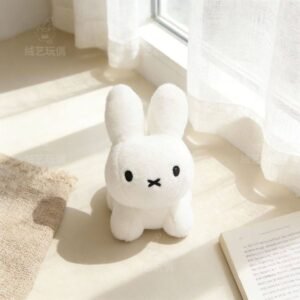 Official Miffy White Plush Classic Dick Bruna Bunny for Aesthetic Room Decor