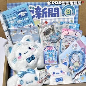 Kawaii Anime Character 22-Piece Deluxe Stationery & Accessory Gift Set Cute Cartoon School Supplies Pack